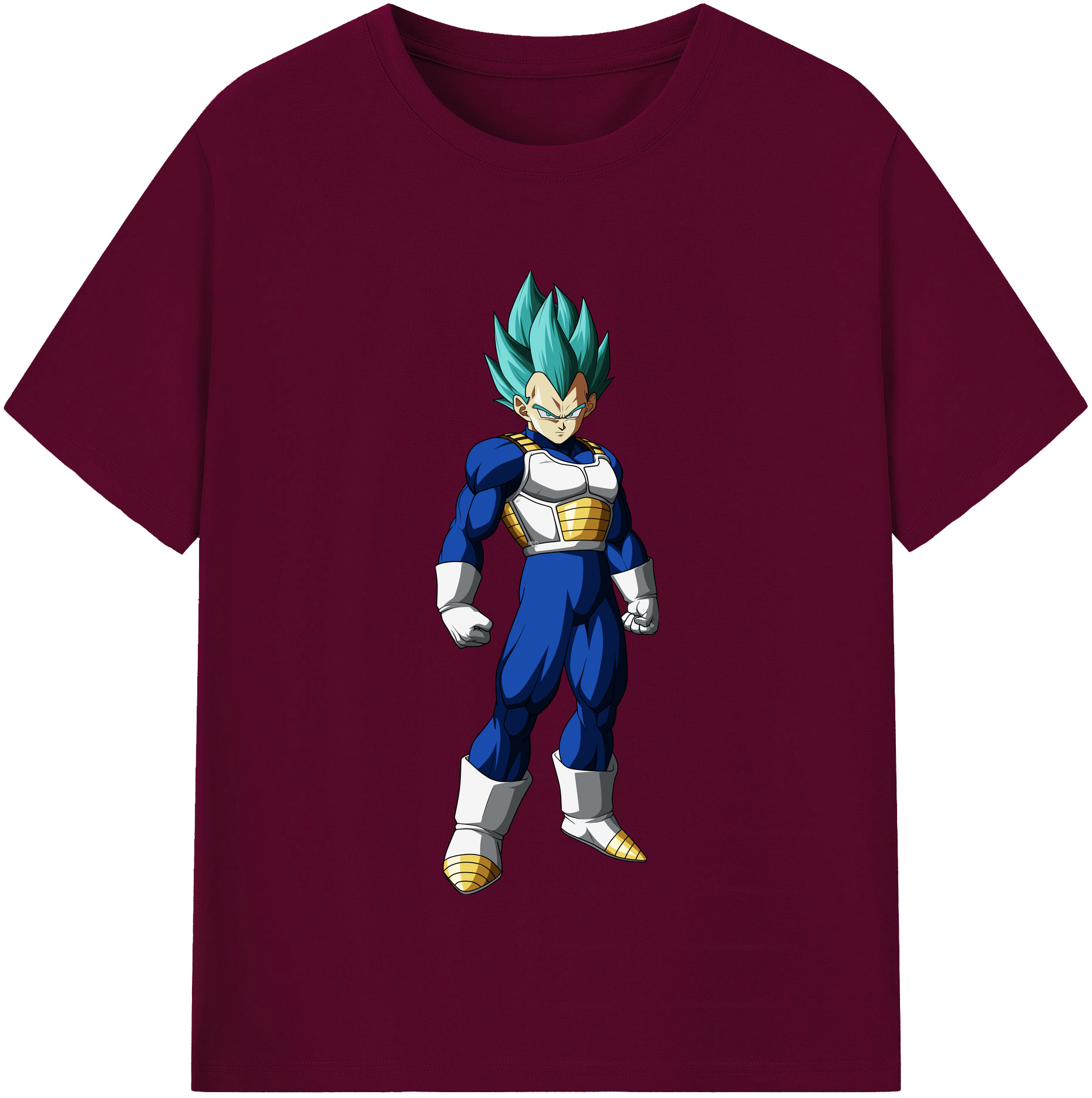 （画像用） ドラゴンボール ベジータ四世（Bejīta Yonsei）DRAGON BALL Vegeta IV レディースカジュアルプリントTシャツ（綿100％）